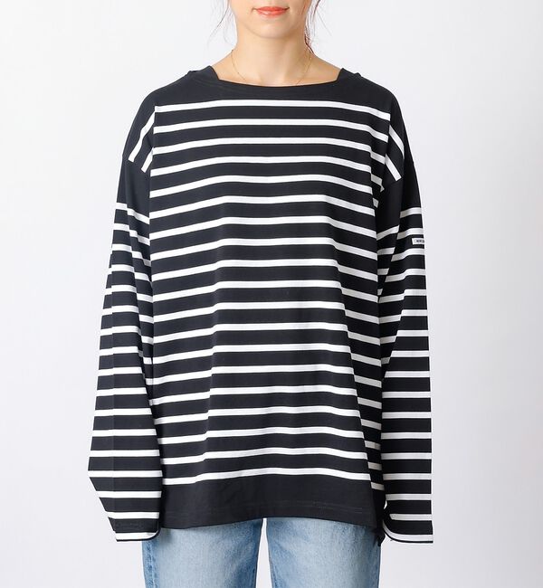 Rouge vif「【MONT KEMMEL/モン ケメル】バスクシャツ / ボーダーロングスリーブ」|Tシャツ・カットソー|