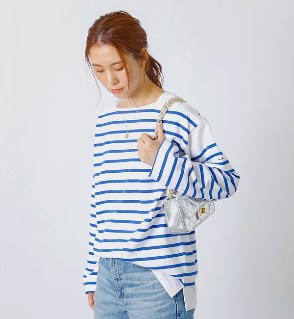 Rouge vif「【MONT KEMMEL/モン ケメル】バスクシャツ / ボーダーロングスリーブ」|Tシャツ・カットソー|