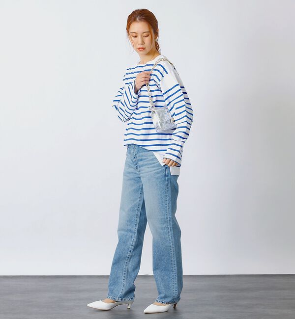 Rouge vif「【MONT KEMMEL/モン ケメル】バスクシャツ / ボーダーロングスリーブ」|Tシャツ・カットソー|