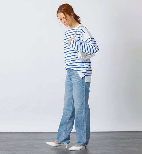 Rouge vif「【MONT KEMMEL/モン ケメル】バスクシャツ / ボーダーロングスリーブ」|Tシャツ・カットソー|