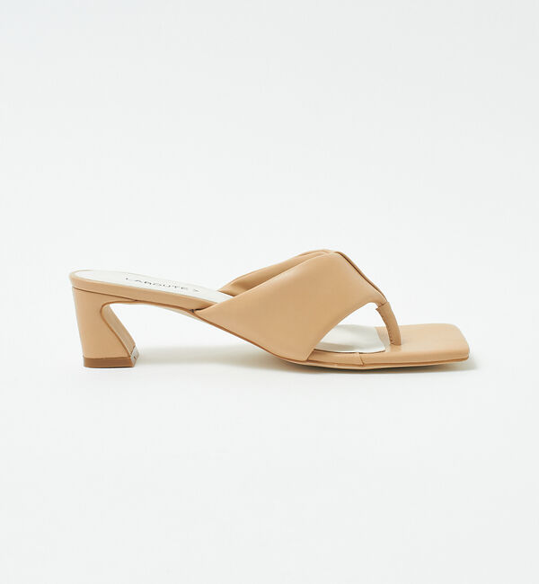 AU BANNISTER「【LAROUTE】クッショントングサンダル」|サンダル|