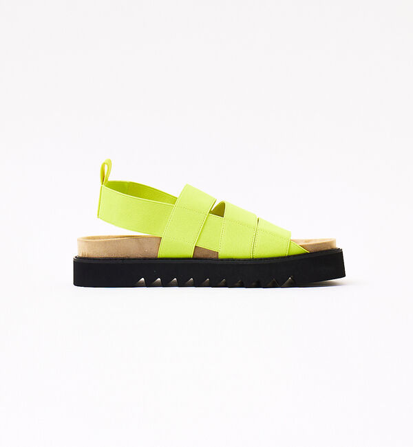 AU BANNISTER「【LAROUTE】エラスティックサンダル」|サンダル|