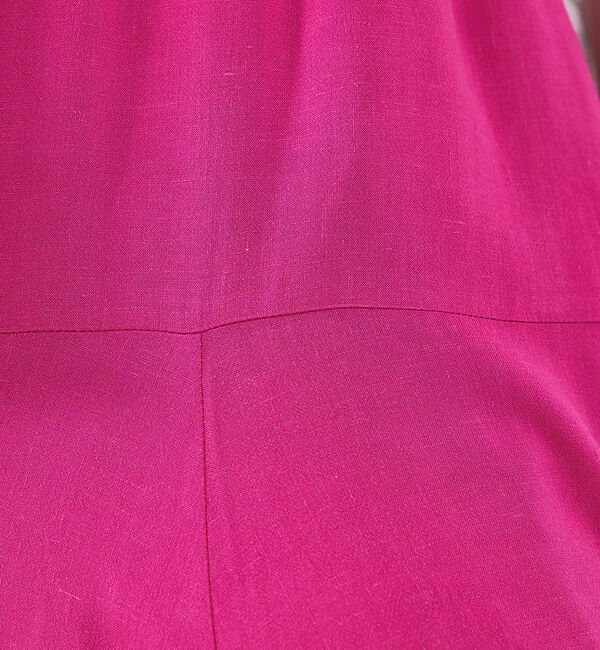 abahouse mavie「レーヨンリネンノースリーブシャツ」|シャツ・ブラウス|