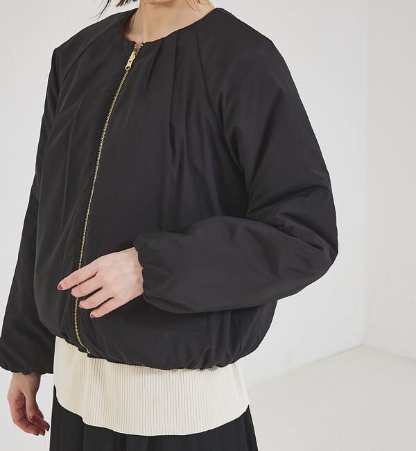 abahouse mavie「キルトリバーシブルブルゾン」|ブルゾン・スタジャン|