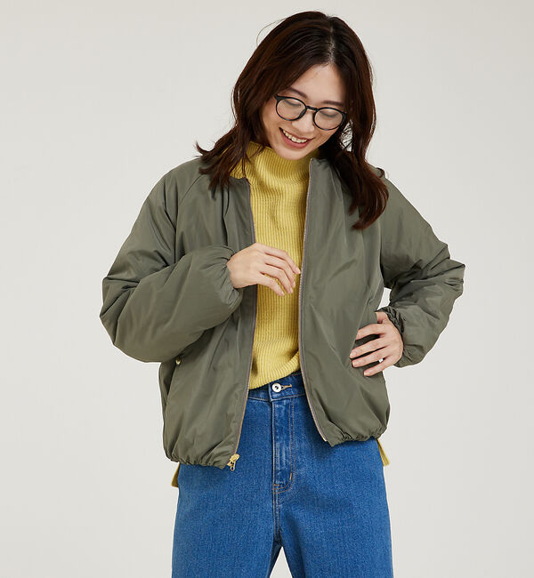 abahouse mavie「キルトリバーシブルブルゾン」|ブルゾン・スタジャン|