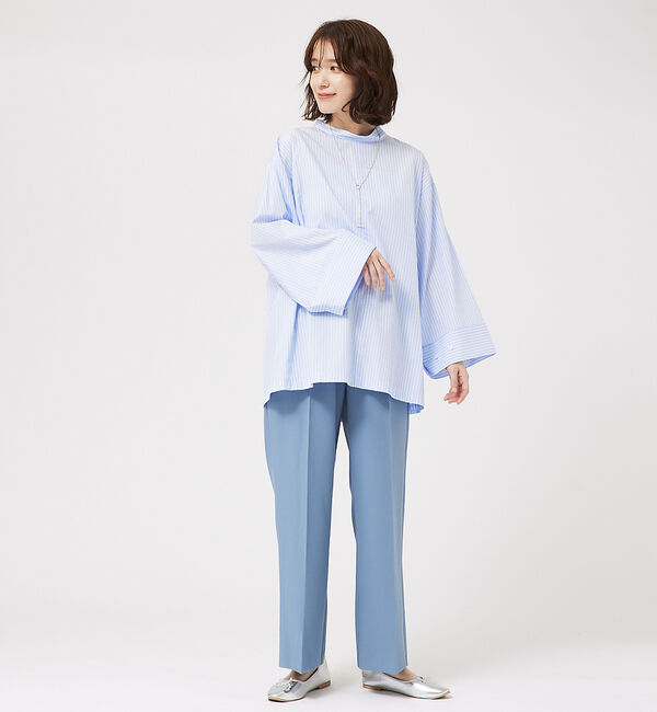 abahouse mavie「ワイドスリーブ2WAYシャツ」|シャツ・ブラウス|