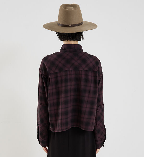 The Store by C' 「【AGOLDE】COMER SHIRT／チェックシャツ」|シャツ・ブラウス|