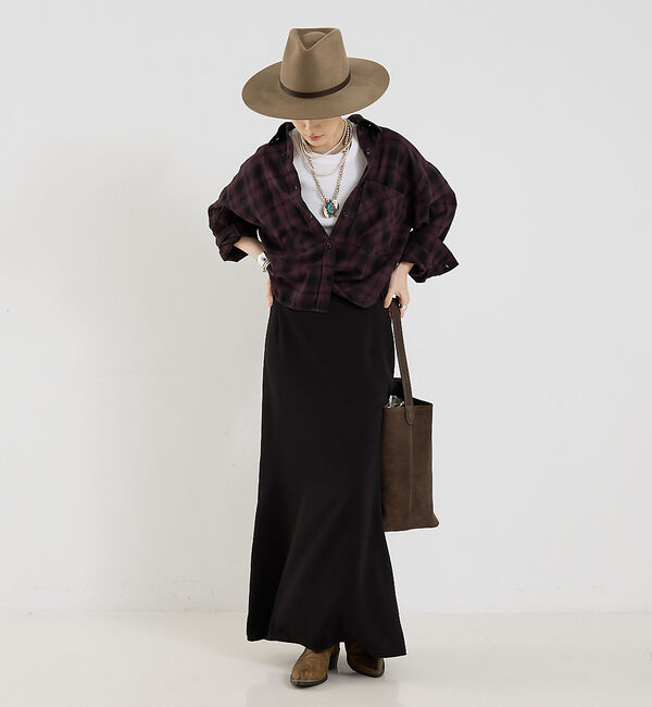 The Store by C' 「【AGOLDE】COMER SHIRT／チェックシャツ」|シャツ・ブラウス|