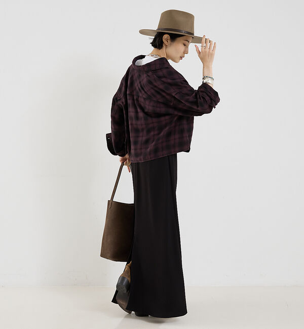 The Store by C' 「【AGOLDE】COMER SHIRT／チェックシャツ」|シャツ・ブラウス|