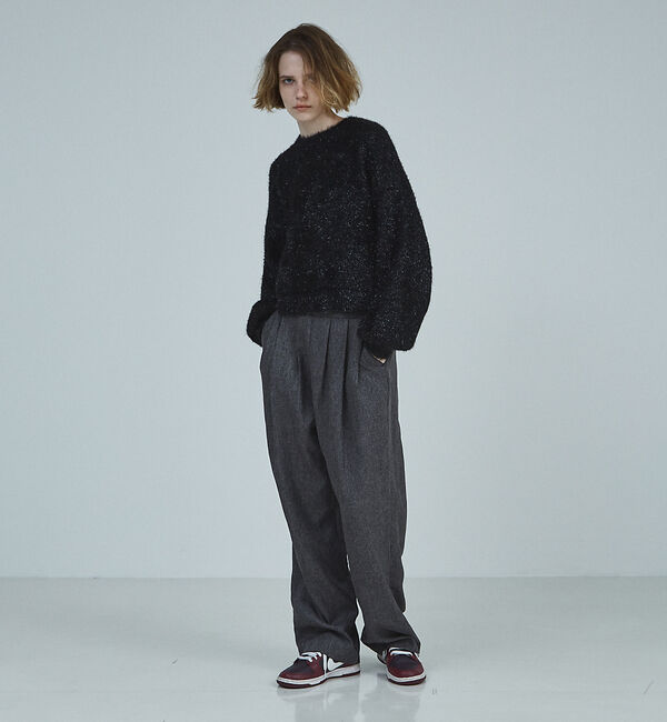 NOMINE「ラメシャギープルオーバー」|ニット・セーター|