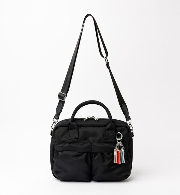 NOMINE「【cheek】w pocket 3way boston カラーコードハンドル 3」|ボストンバッグ|