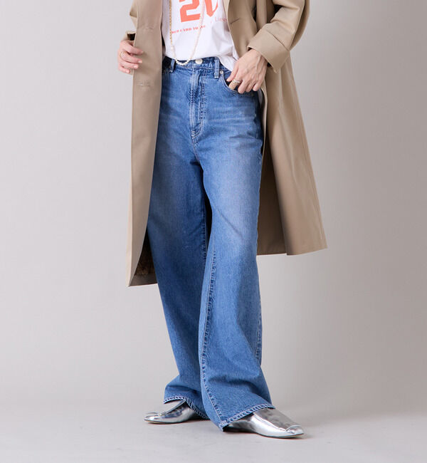 Liesse「【NEEDBY heritage/ニードバイヘリテージ】別注デニムパンツ」|デニム|ブルー