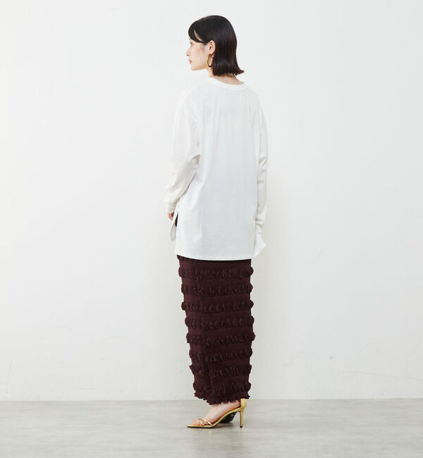 SOFFITTO「ロゴプリントロングTシャツ」|Tシャツ・カットソー|