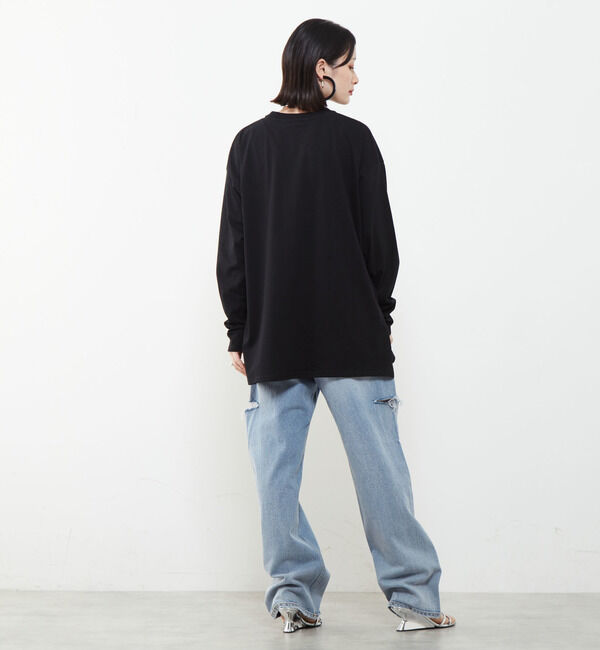 SOFFITTO「ロゴプリントロングTシャツ」|Tシャツ・カットソー|