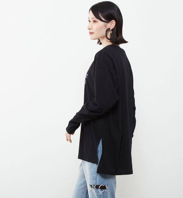 SOFFITTO「ロゴプリントロングTシャツ」|Tシャツ・カットソー|