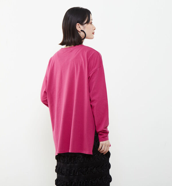 SOFFITTO「ロゴプリントロングTシャツ」|Tシャツ・カットソー|
