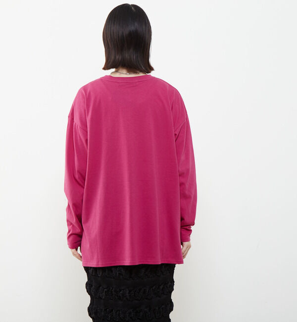 SOFFITTO「ロゴプリントロングTシャツ」|Tシャツ・カットソー|