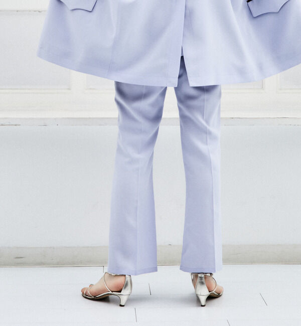 A_「【77circa/ナナナナサーカ】配色スラックスパンツ」|スラックス|