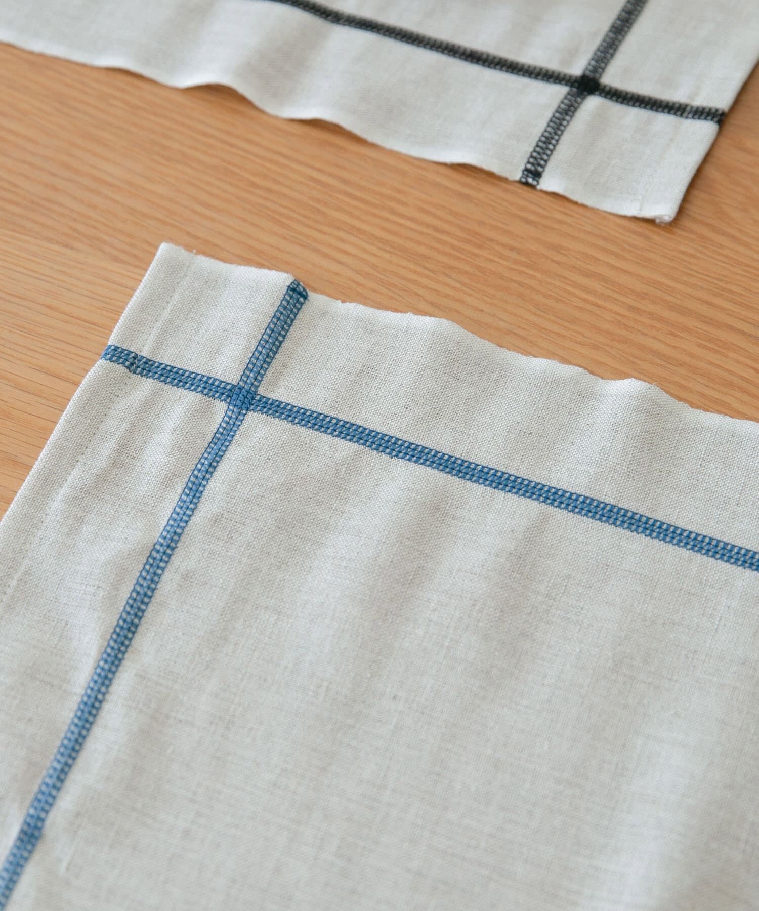 URBAN RESEARCH DOORS「DOORS LIVING PRODUCTS　コットンリネンランチマット　ライン」|食器・キッチングッズ|