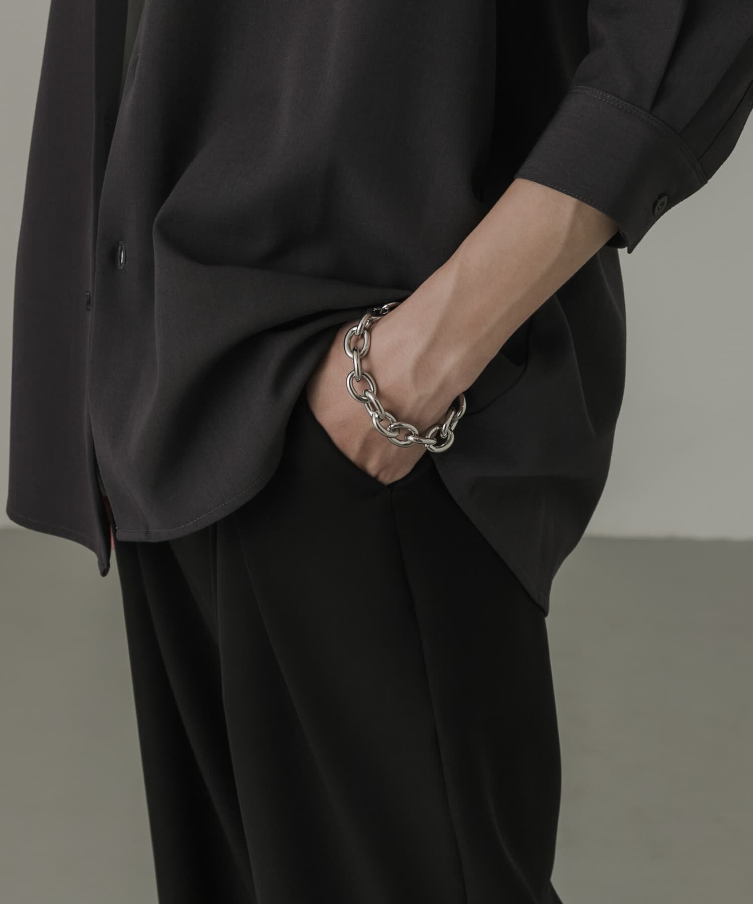 SMELLY「オーバルチェーンブレスレット」|ブレスレット・バングル|