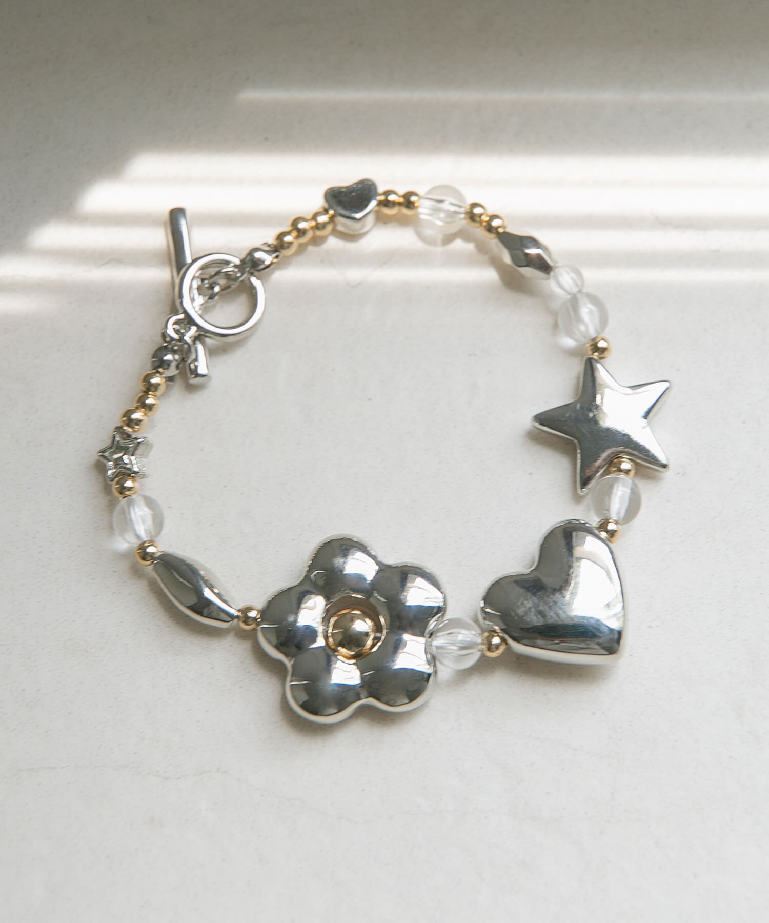 SMELLY「モチーフチャームマンテルブレスレット」|ブレスレット・バングル|シルバー系その他