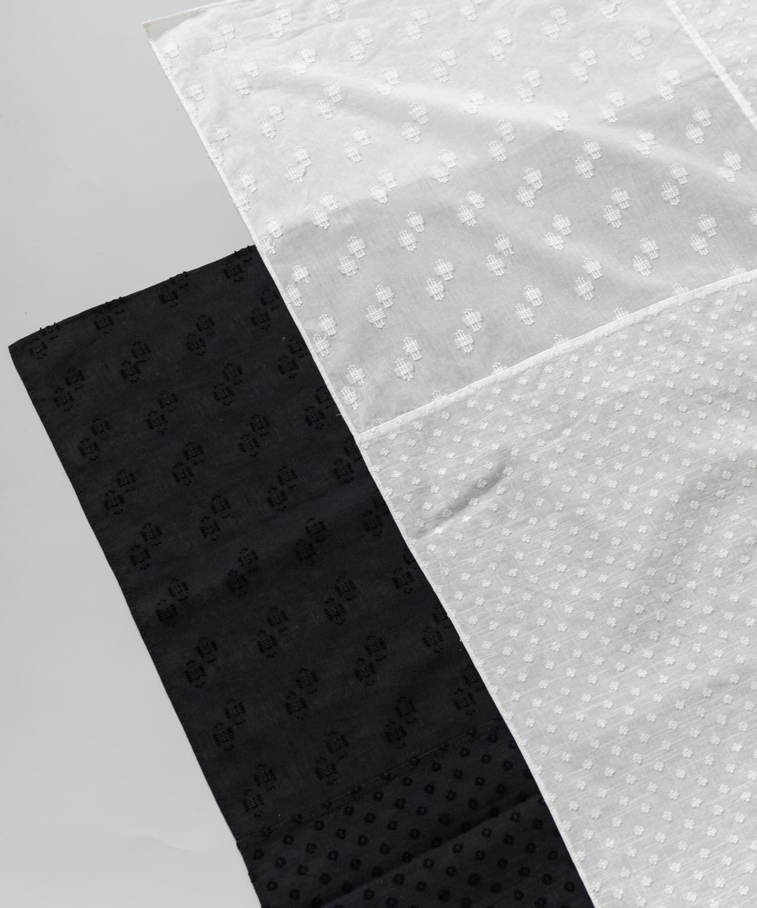 かぐれ「ジャガードパッチワークスカーフ」|バンダナ・スカーフ|