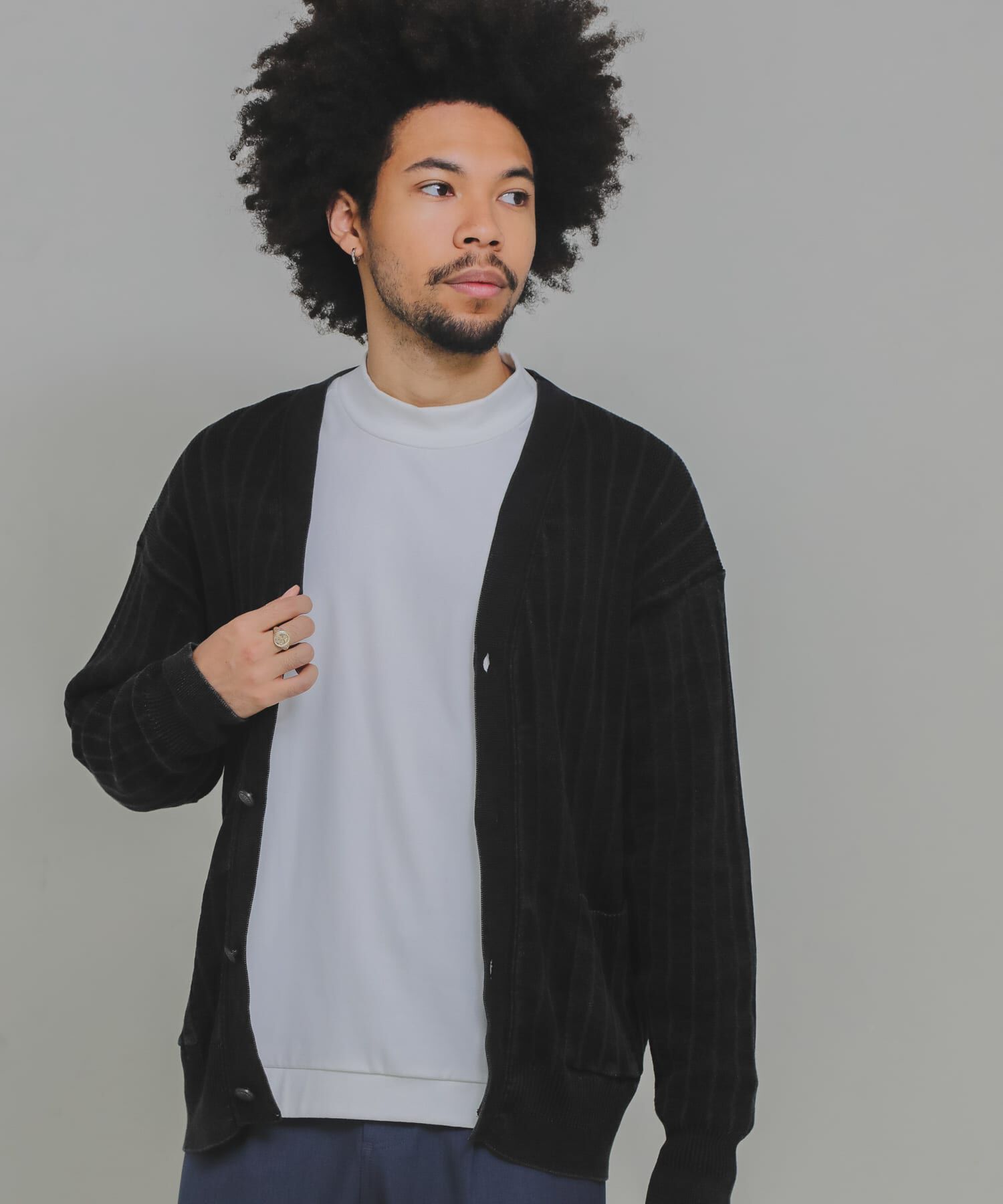 Sonny Label 「コンチョボタンニットカーディガン」|カーディガン|