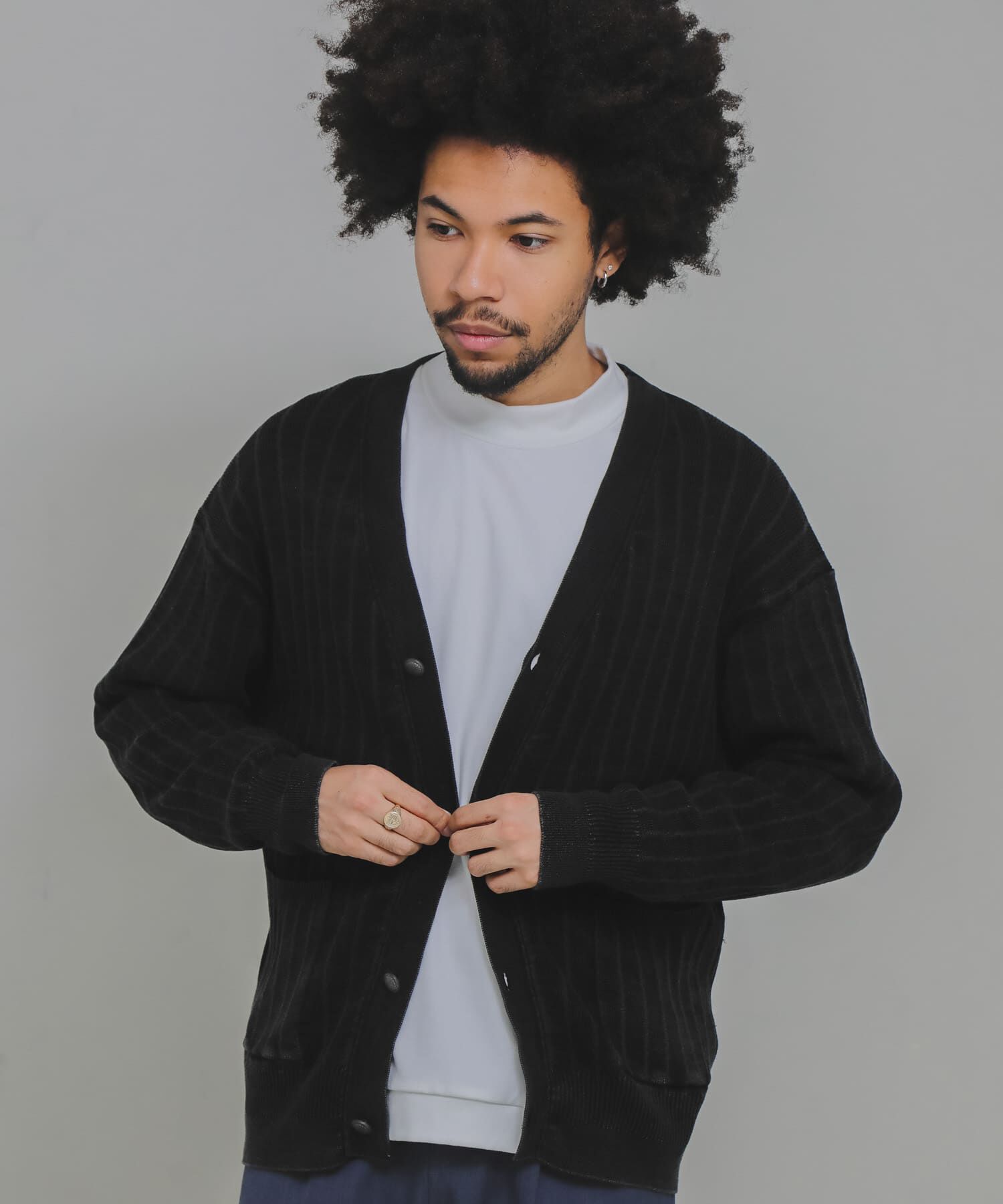 Sonny Label 「コンチョボタンニットカーディガン」|カーディガン|