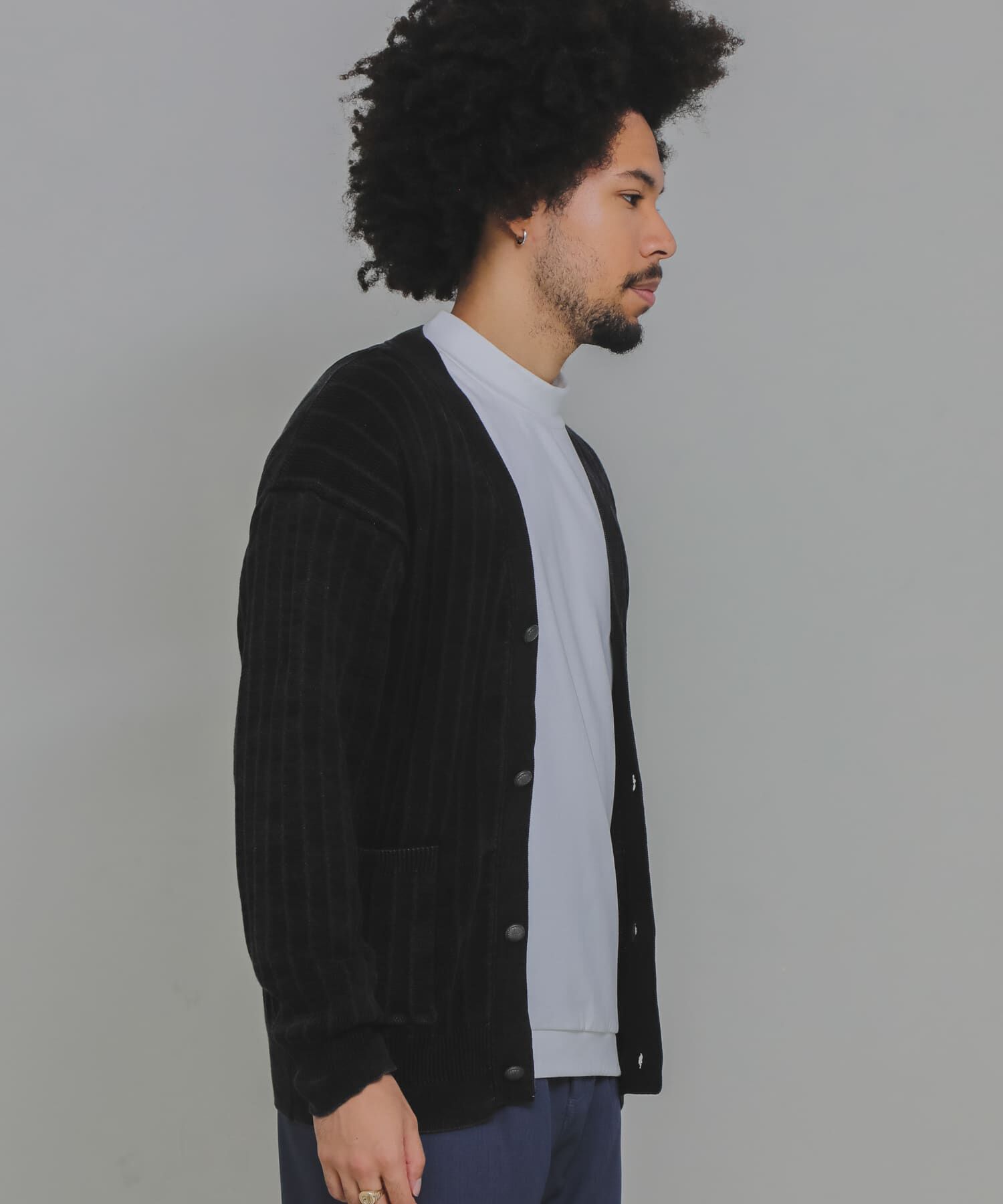 Sonny Label 「コンチョボタンニットカーディガン」|カーディガン|