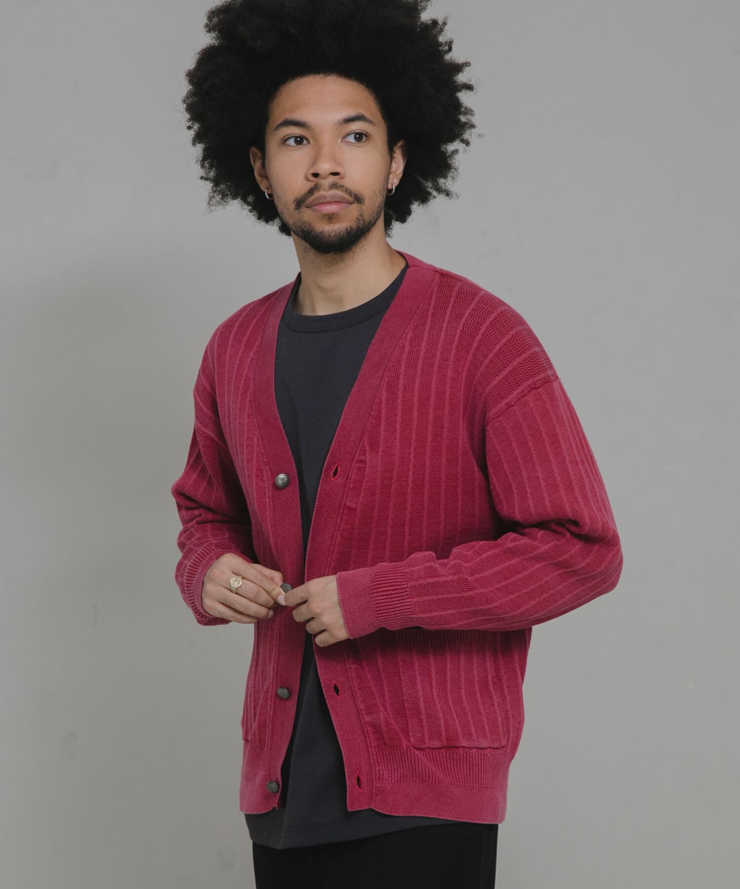 Sonny Label 「コンチョボタンニットカーディガン」|カーディガン|