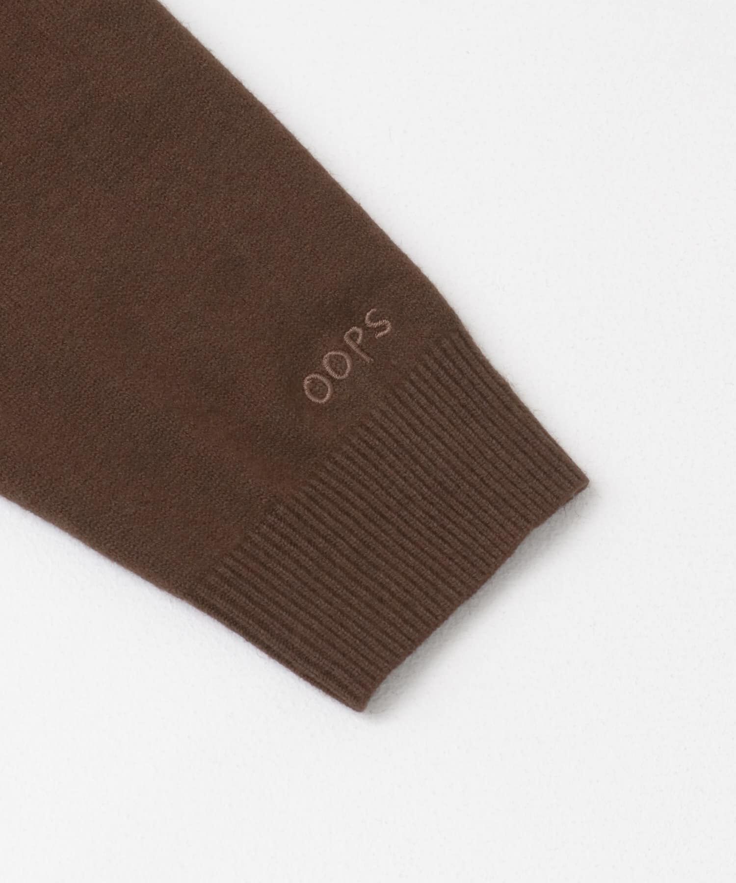 Sonny Label 「OOPS　ケーブル襟付きニットポロシャツ」|ニット・セーター|