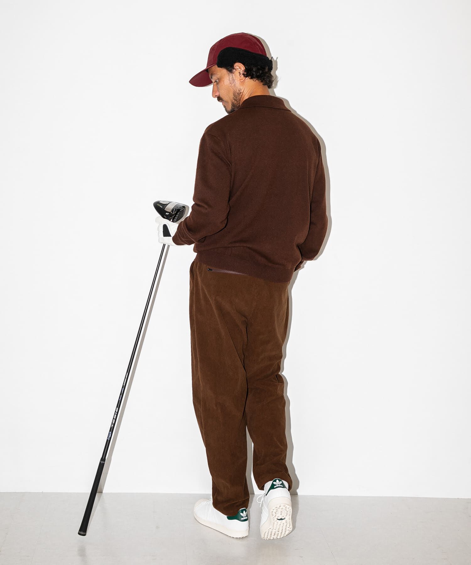 Sonny Label 「OOPS　ケーブル襟付きニットポロシャツ」|ニット・セーター|