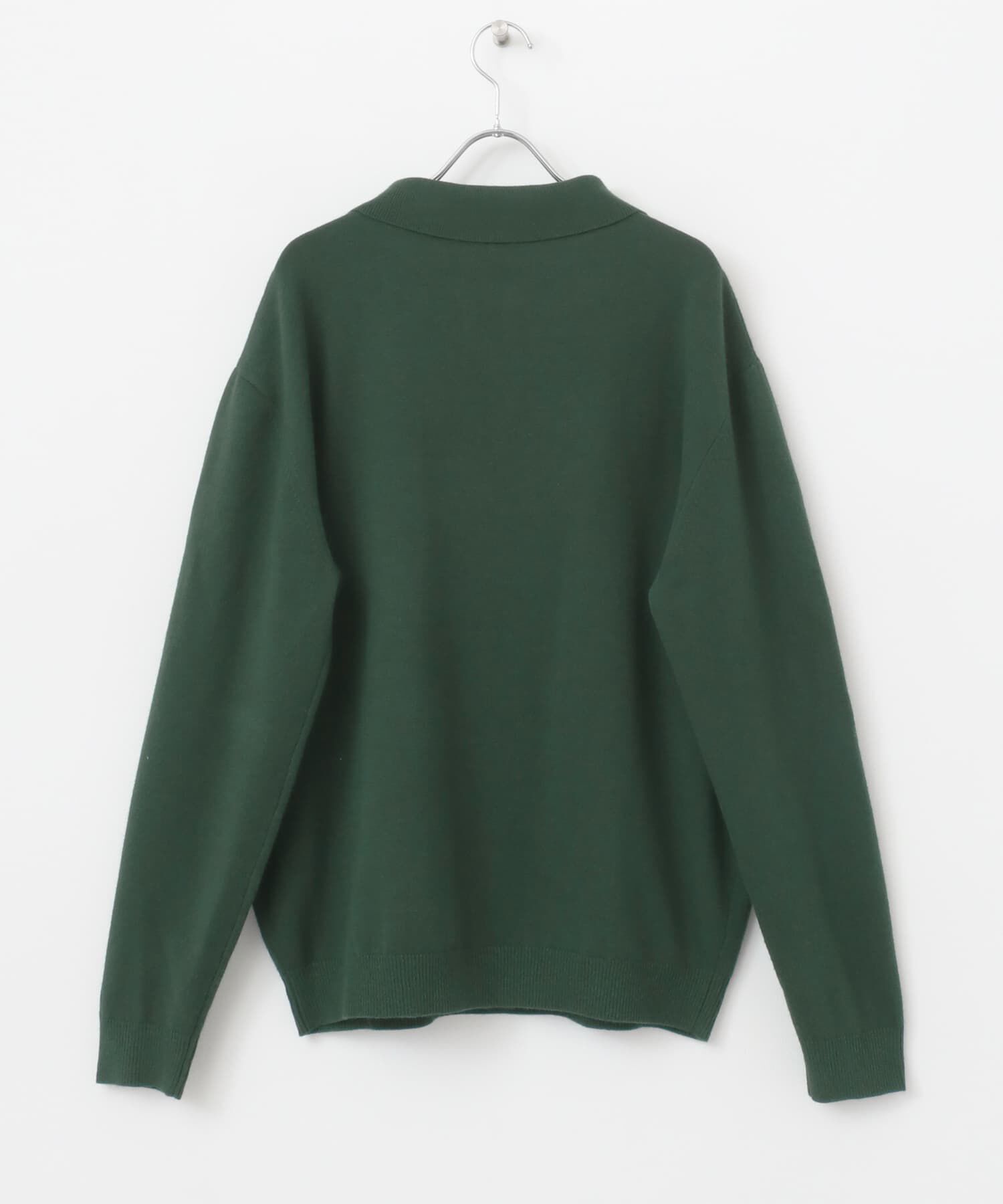 Sonny Label 「OOPS　ケーブル襟付きニットポロシャツ」|ニット・セーター|