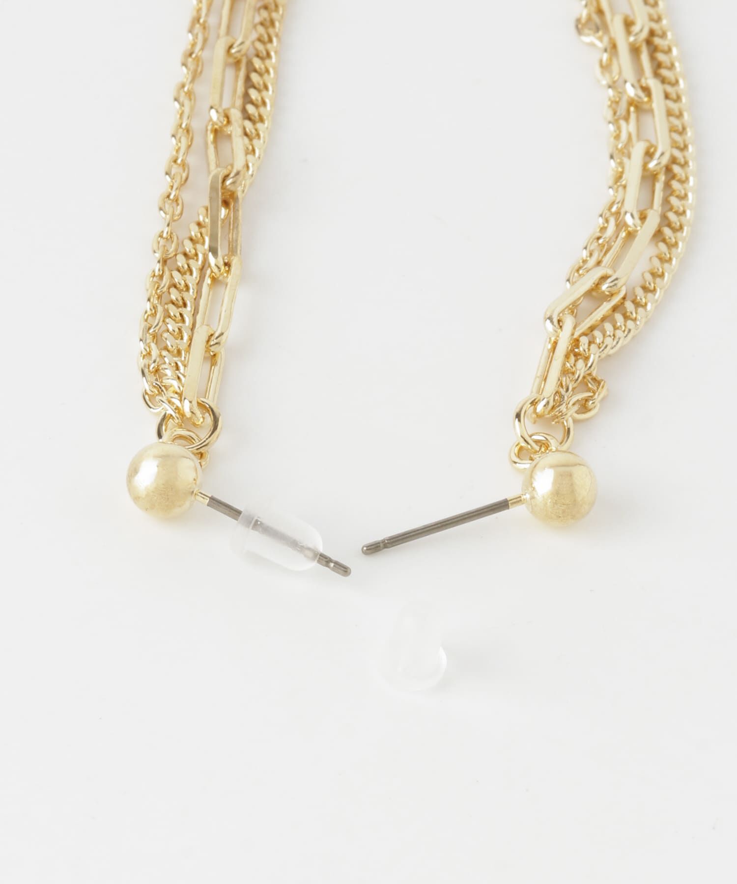 Sonny Label 「フリンジチェーンピアス」|ピアス|