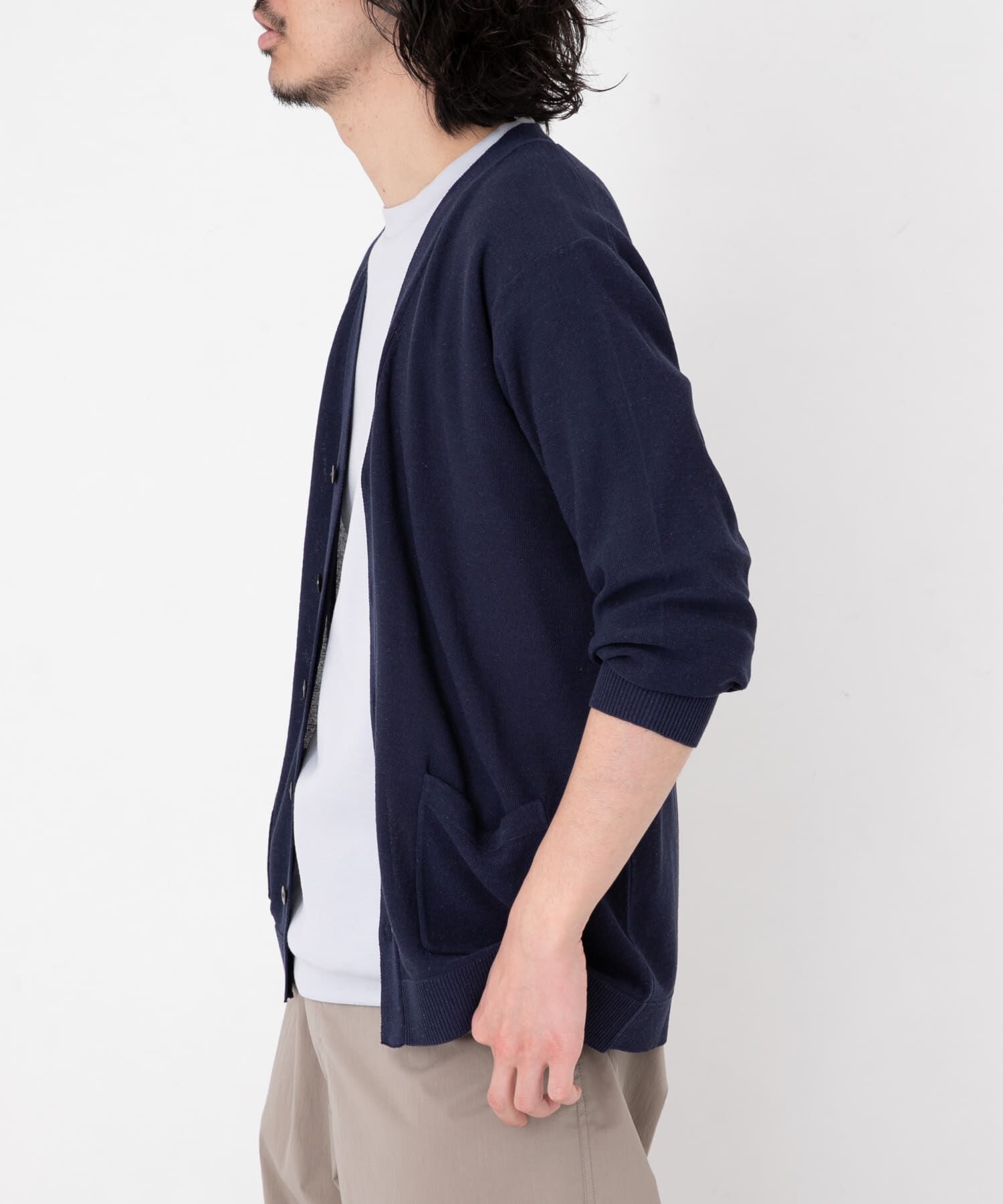 Sonny Label 「リネン混ニットカーディガン」|カーディガン|