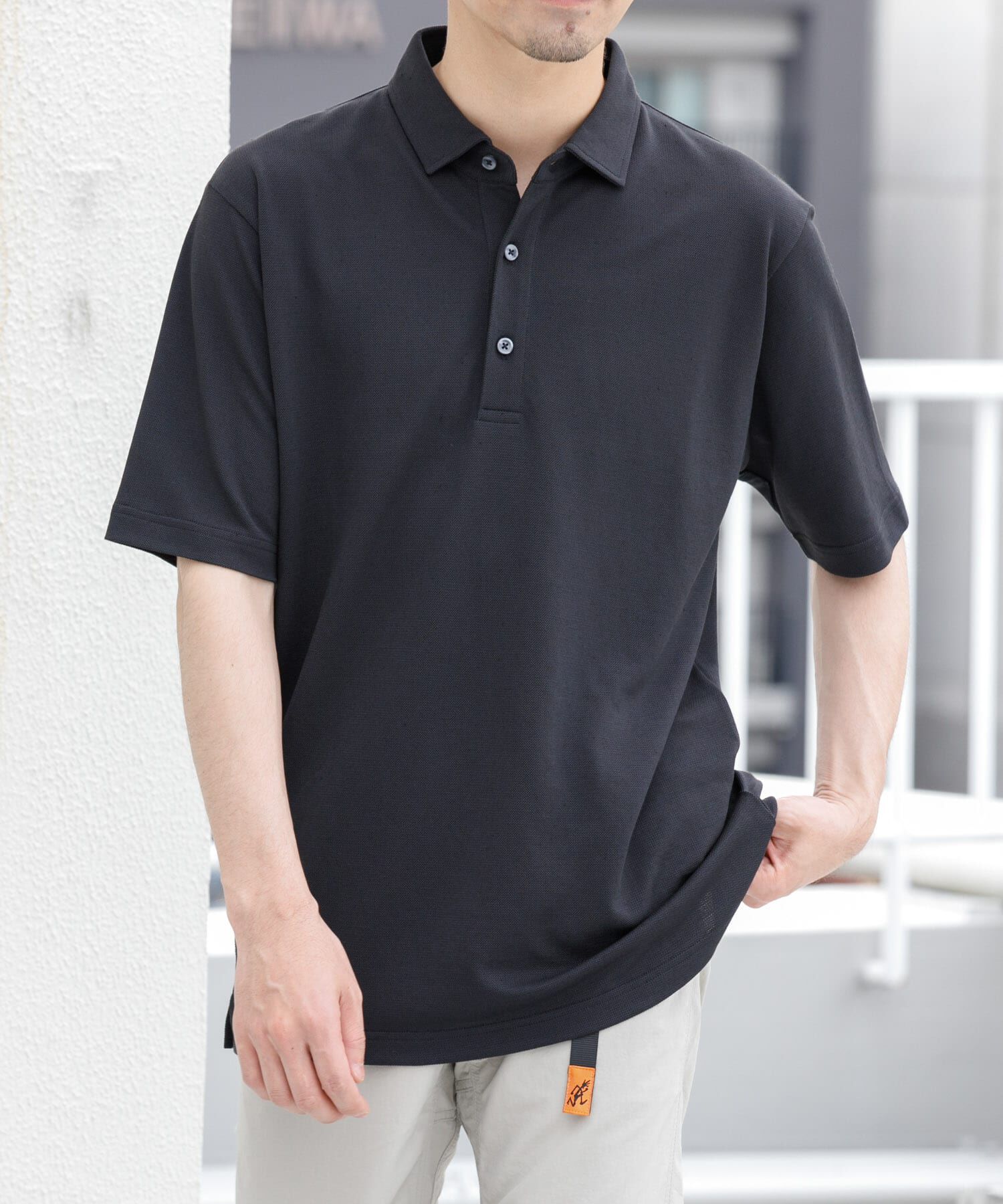 URBAN RESEARCH ROSSO「『WEB限定』『XLサイズあり』 リネン混カノコポロシャツ」|ポロシャツ|