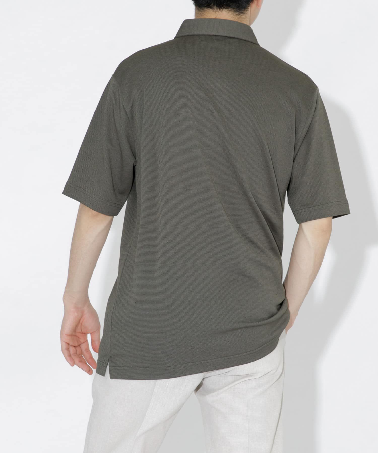 URBAN RESEARCH ROSSO「『WEB限定』『XLサイズあり』 リネン混カノコポロシャツ」|ポロシャツ|