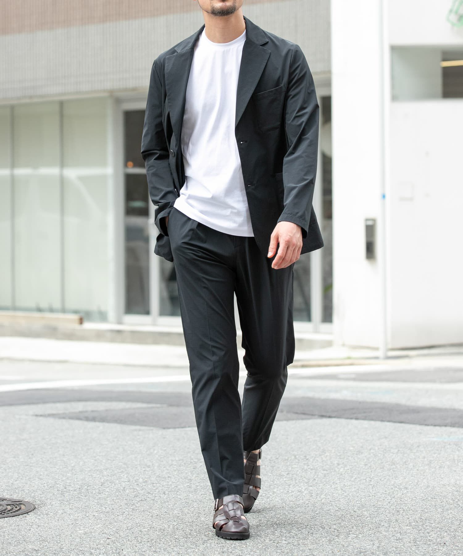 URBAN RESEARCH ROSSO「『XLサイズあり』クールキープセットアップ」|その他|ブラック