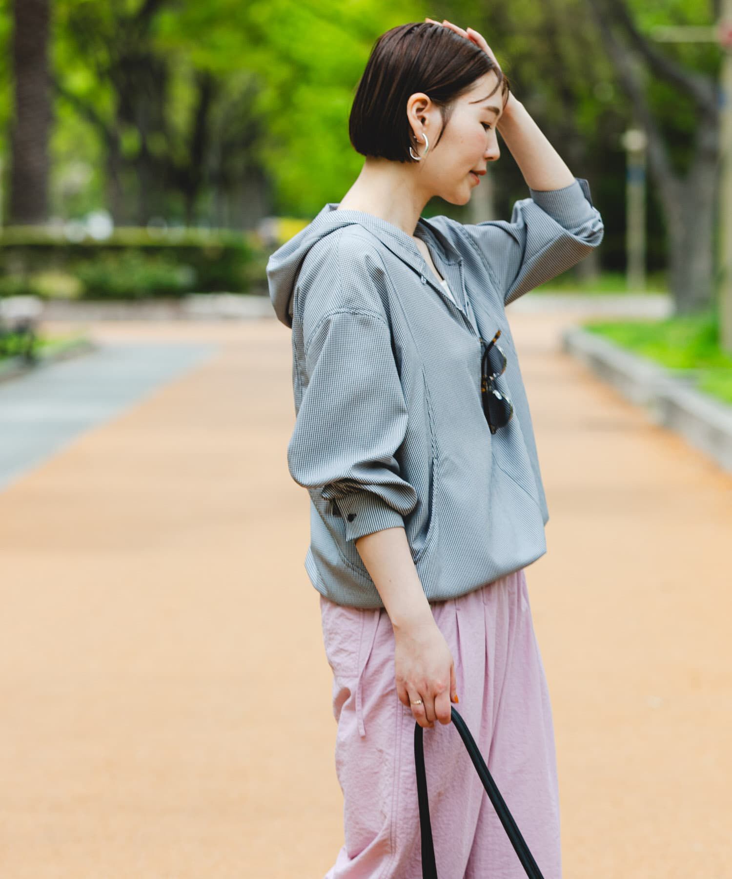 URBAN RESEARCH ROSSO「F by ROSSO　サッカーストレッチアノラック」|ノーカラーコート|