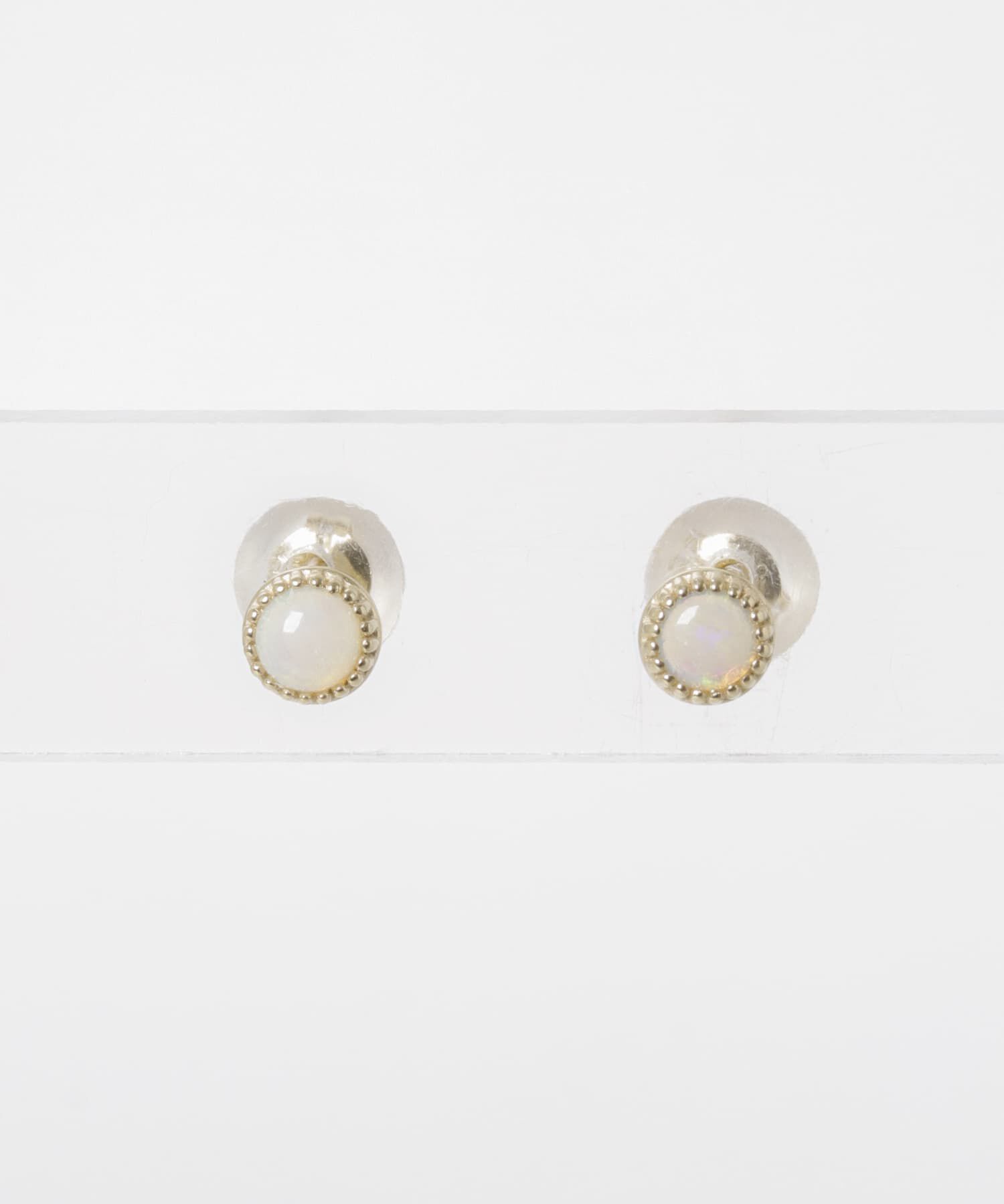 URBAN RESEARCH「ff by decor urban research　ストーンピアス」|ピアス|ホワイト系その他