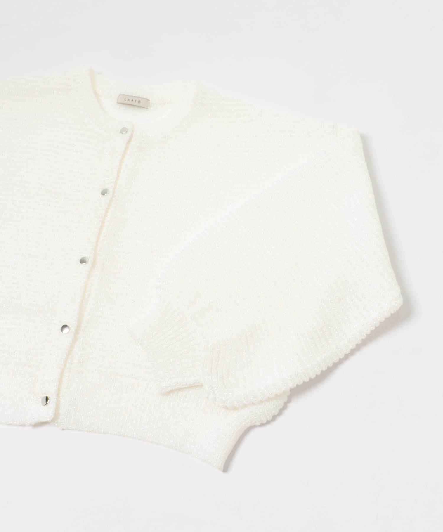LAATO「kirakira knit cardigan」|カーディガン|