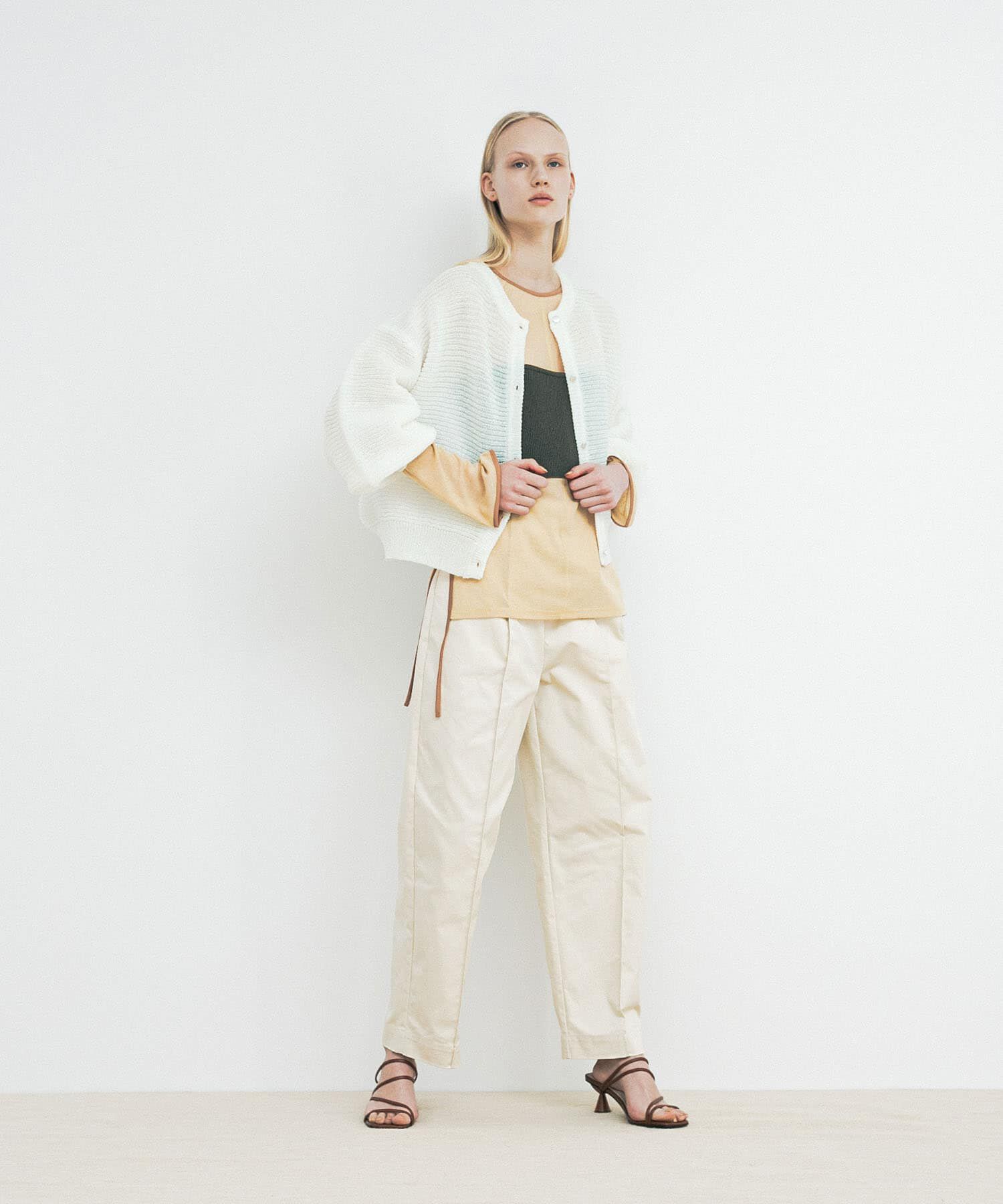 LAATO「kirakira knit cardigan」|カーディガン|