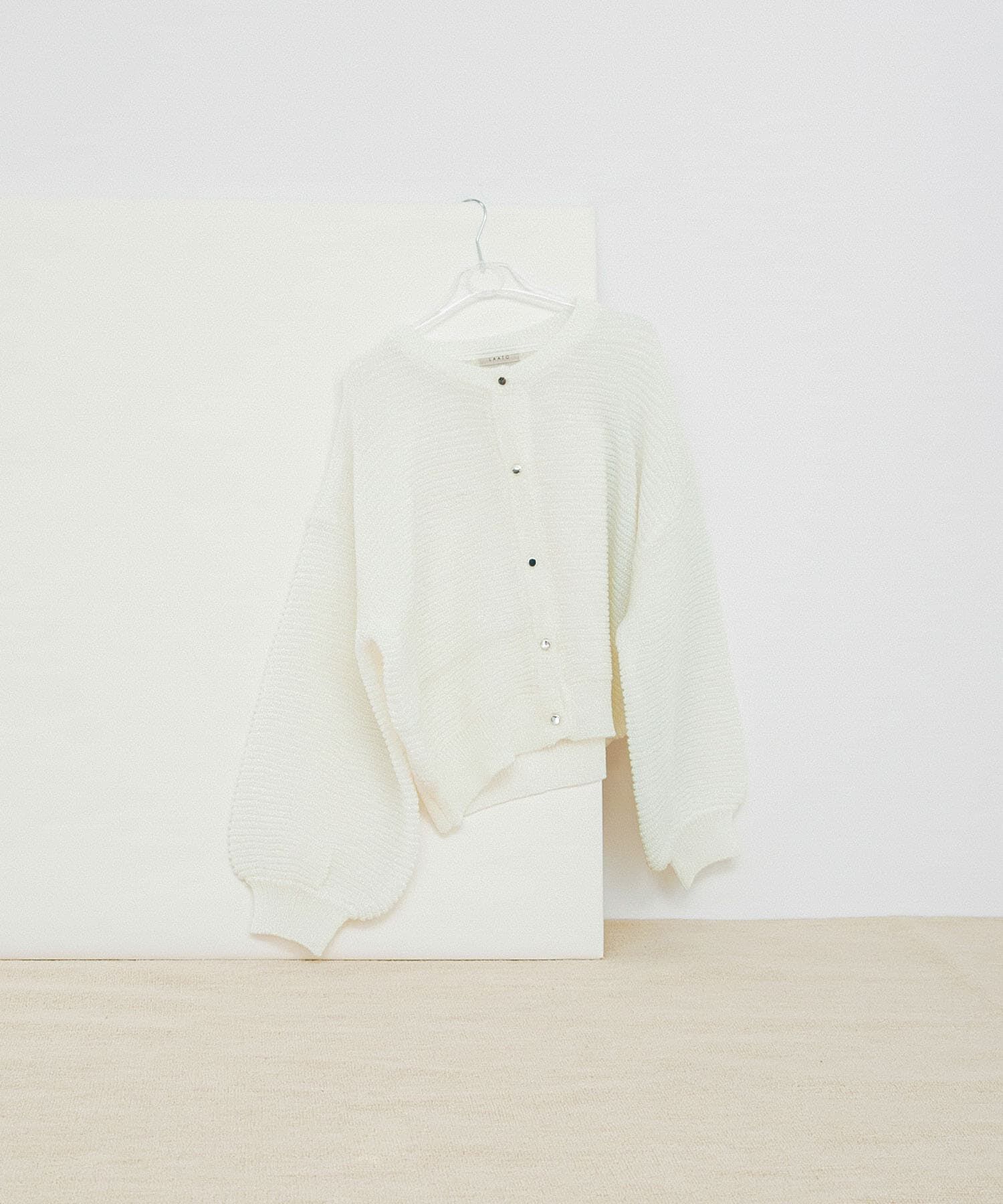 LAATO「kirakira knit cardigan」|カーディガン|