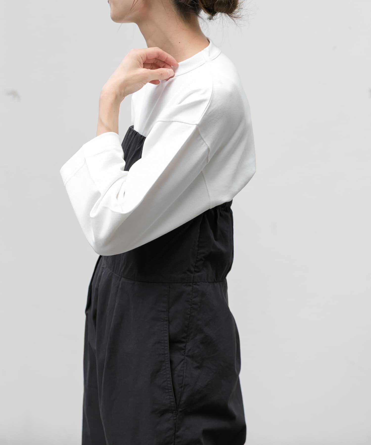 URBAN RESEARCH DOORS「FORK&SPOON　ボトルネック8分袖Tシャツ」|Tシャツ・カットソー|