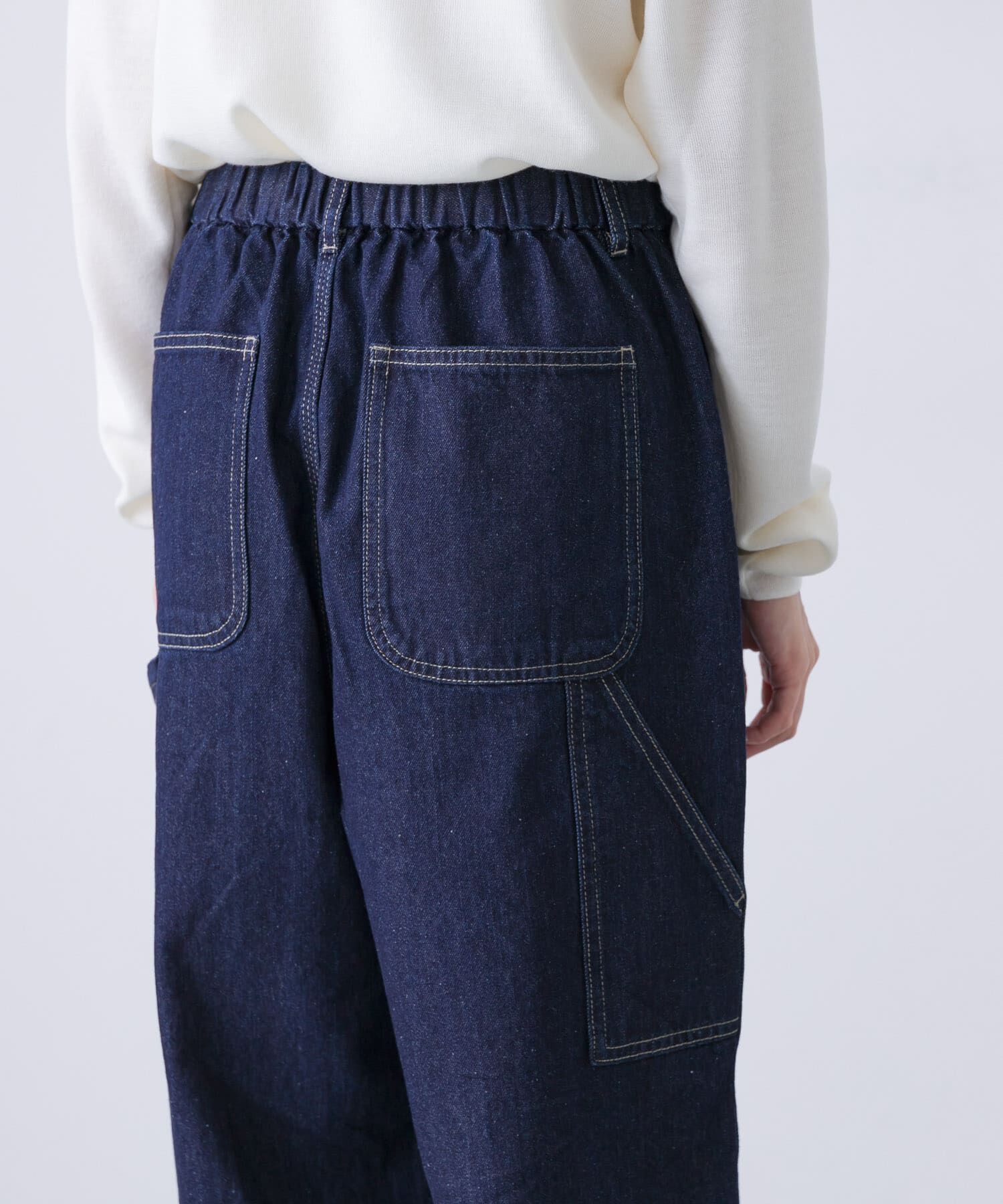 新品タグ付き かぐれ デニムイージーペインターパンツ デニムイージーペインターパンツ（かぐれ）｜ルミネのファッション通販