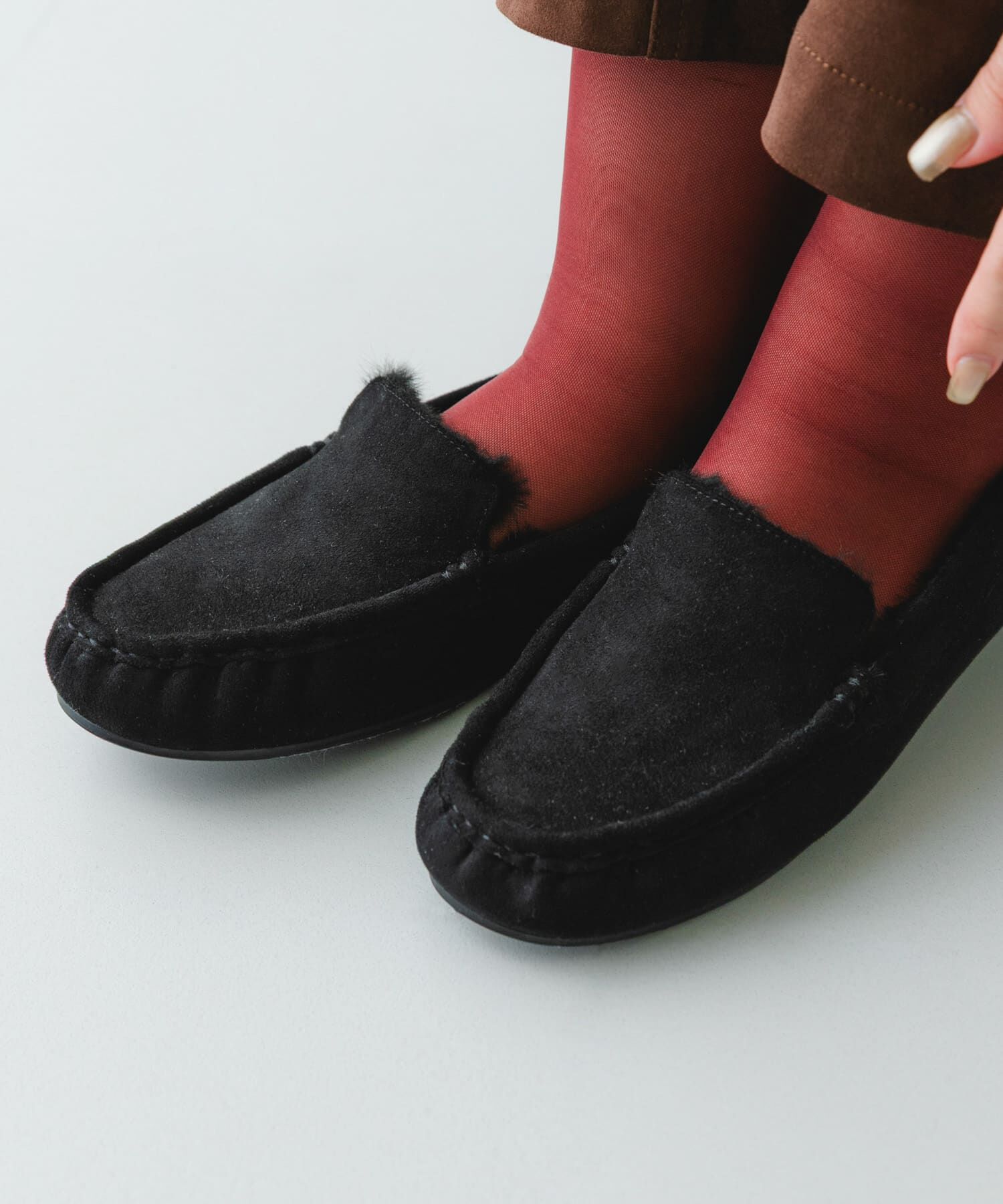 RODE SKO「撥水フラッフィースリッポン」|スリッポン|