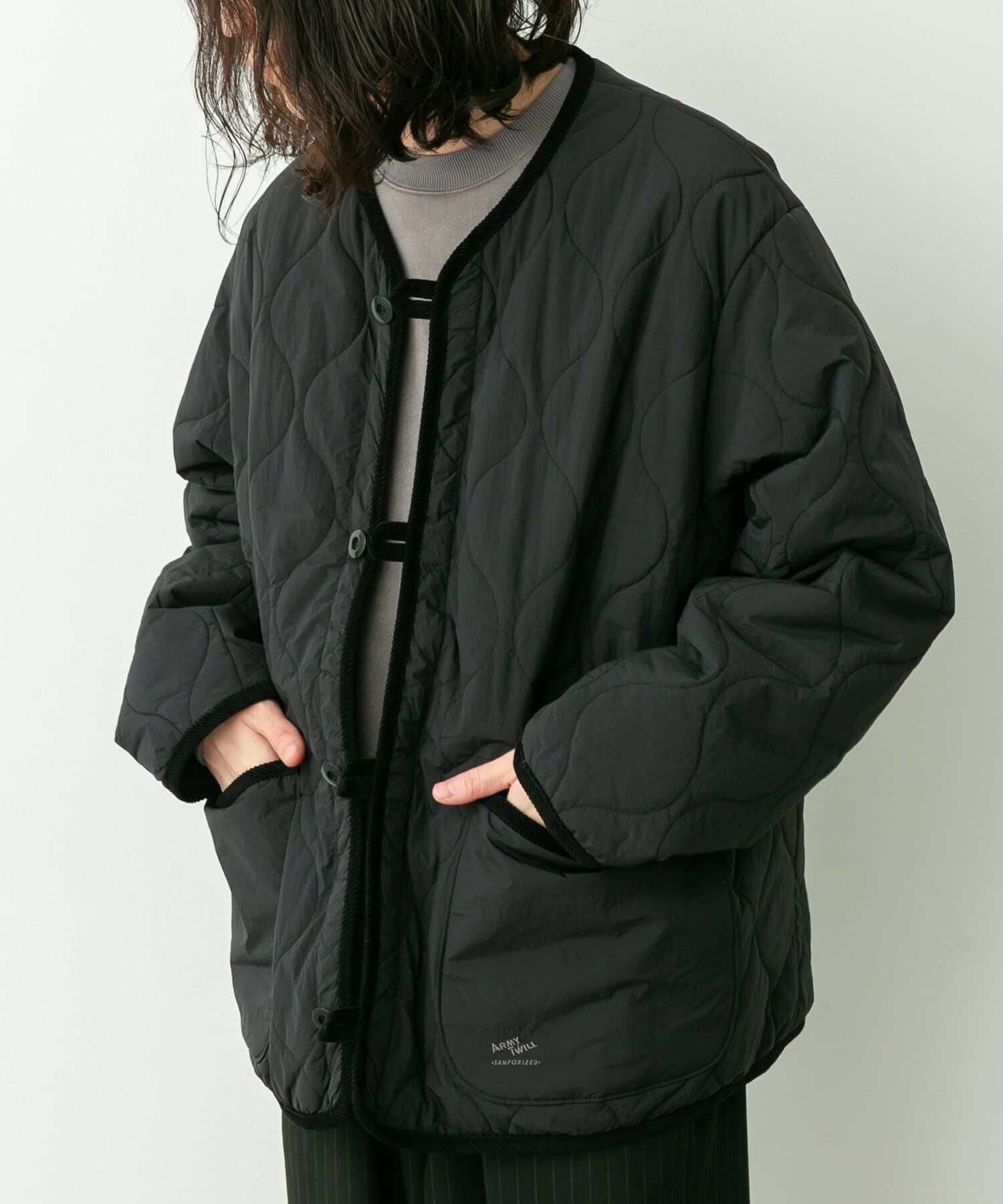 Sonny Label 「ARMY TWILL　QuiltingReversible Jacket」|その他|