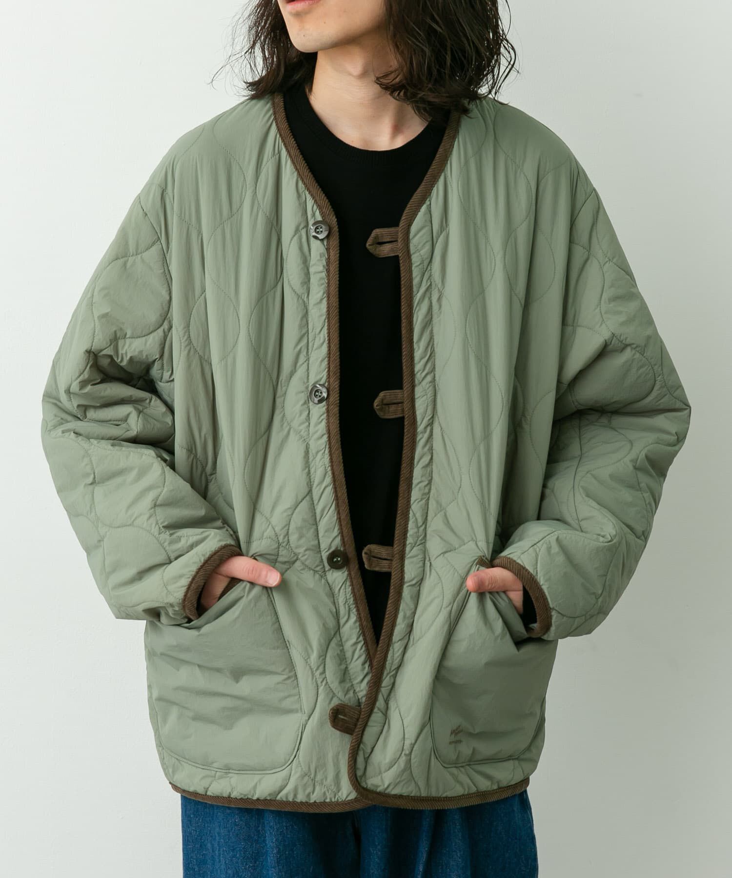 Sonny Label 「ARMY TWILL　QuiltingReversible Jacket」|その他|カーキ