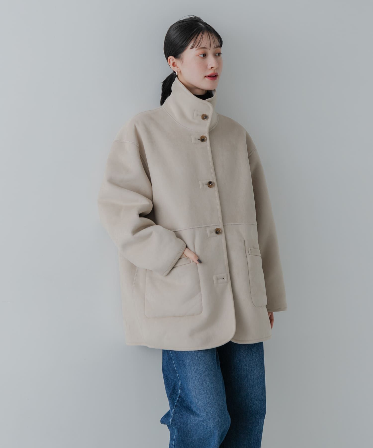 URBAN RESEARCH「ECOPELフェイクムートンリバーシブルコート」|その他|