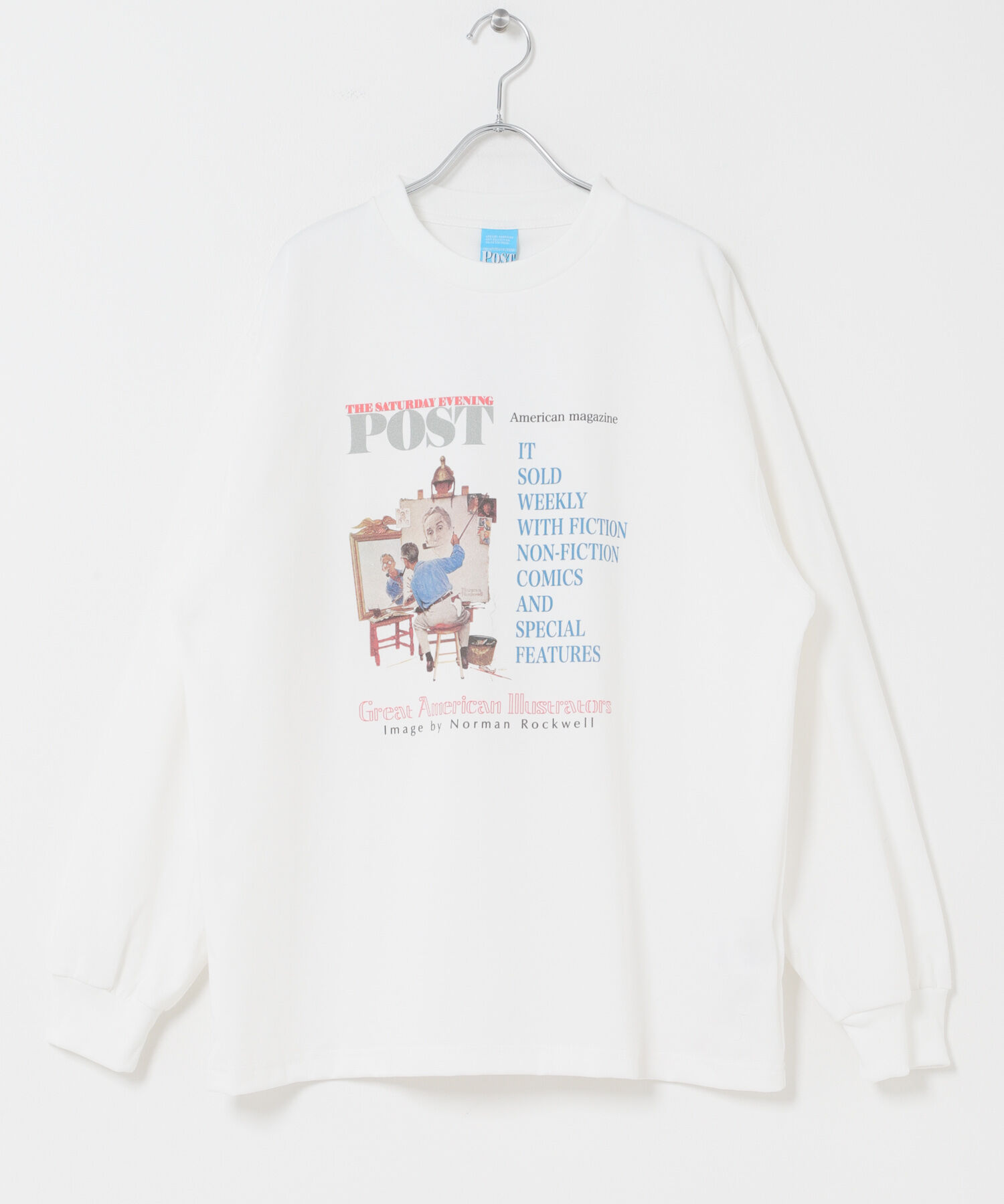 URBAN RESEARCH DOORS「FORK&SPOON　グラフィックプリントロングスリーブTシャツ」|Tシャツ・カットソー|